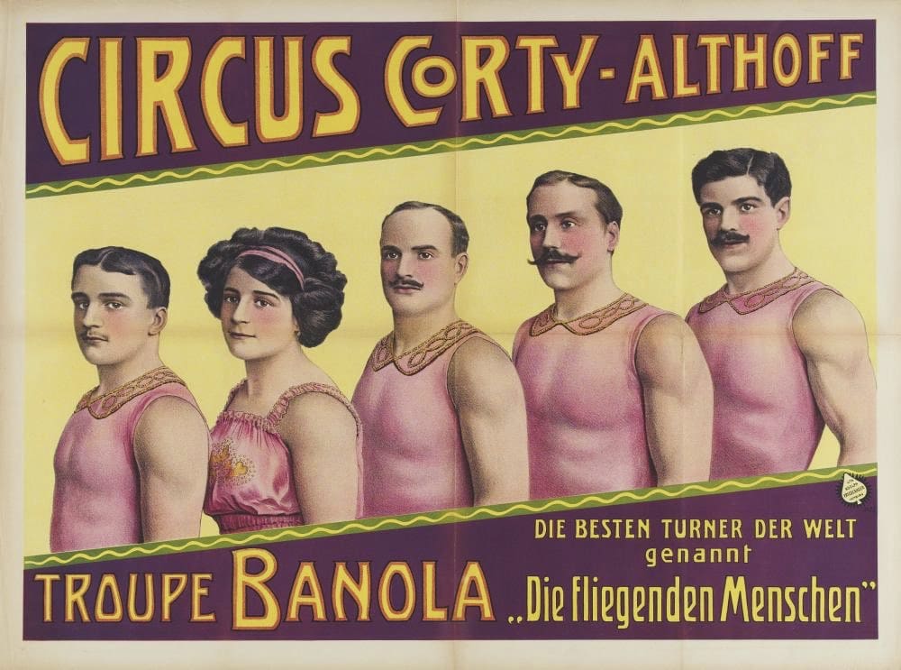 Vintage circus posters