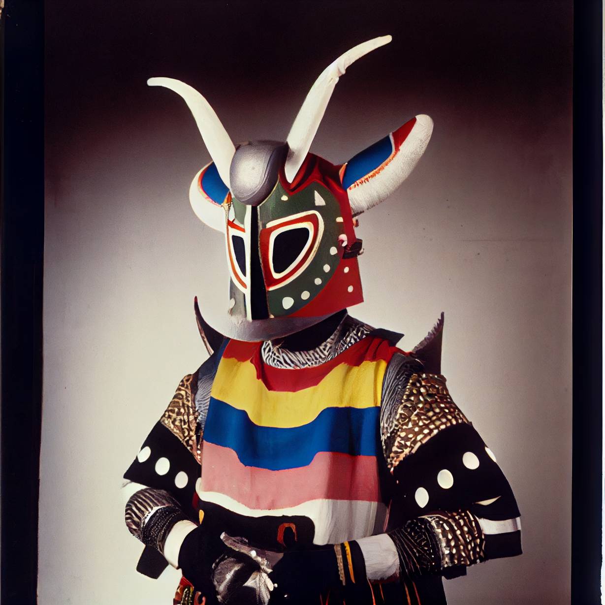 Bauhaus Samurai Guatemalan Luchador