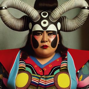 Bauhaus Samurai Guatemalan Luchador