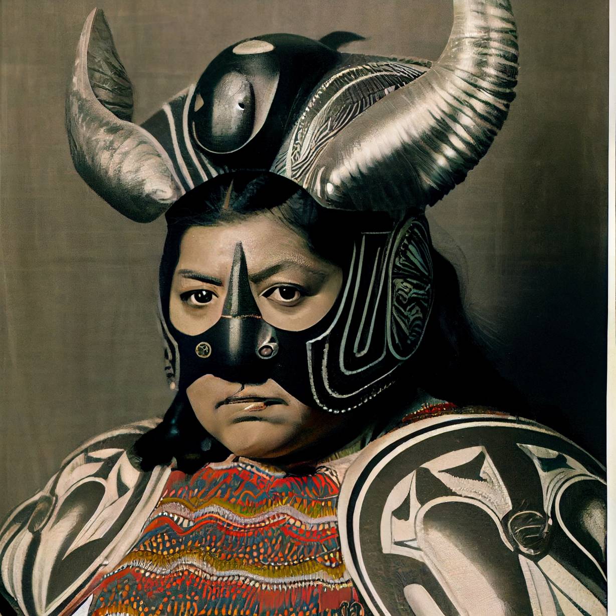 Bauhaus Samurai Guatemalan Luchador