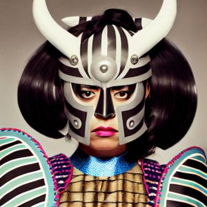 Bauhaus Samurai Guatemalan Luchador