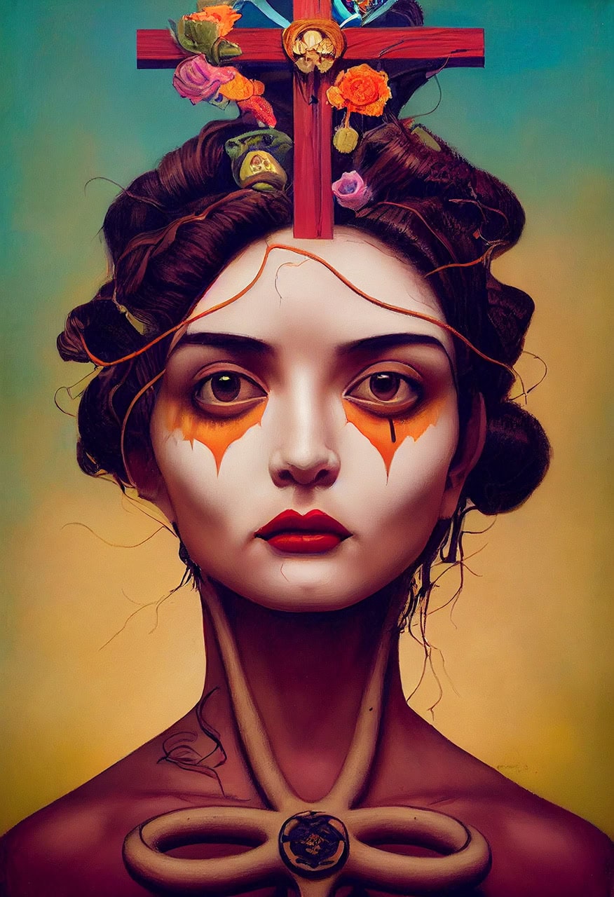 la_robot_Santasombra_Full_view_pop_surrealism_lowbrow_art_realistic_cute_fc78ba36-16fd-46f5-9cb8-24401299535b