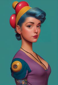 Old fashioned Pin Ups