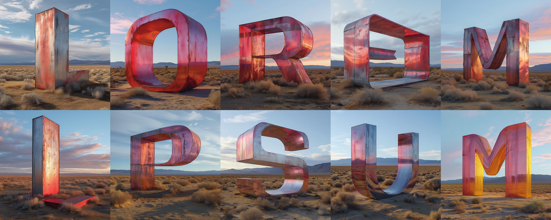 042-lorem-ipsum-red-sculpture-desert